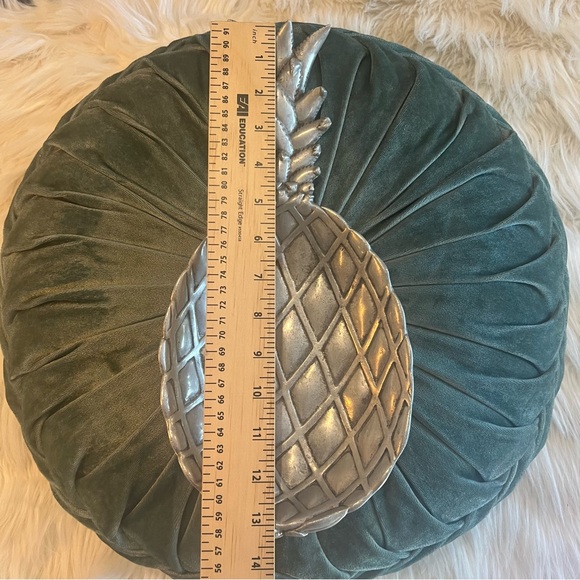 Vtg Pineapple Pewter Tray - Picture 9 of 13